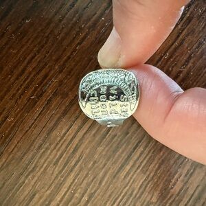 Silver Class Ring